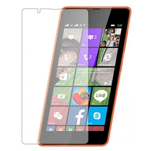 Защитное стекло на Microsoft Lumia 540 защитное противоударное стекло mypads на microsoft lumia 540 dual sim с олеофобным покрытием
