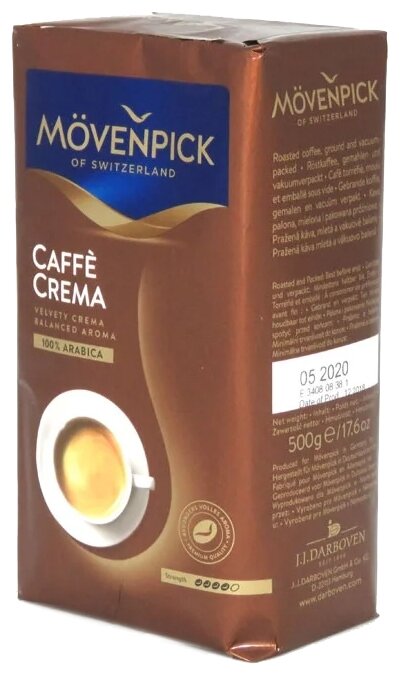 Кофе молотый Movenpick Caffe Crema 500г - фото №2