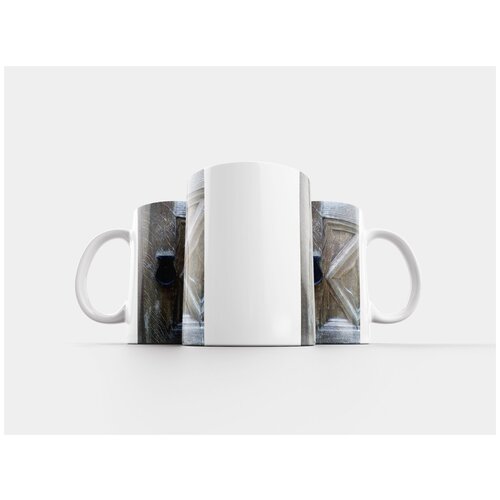 фото Кружка "дверная фурнитура, ключевые отверстие, старый" 320 мл lotsprints