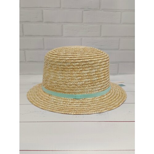 фото Шляпа , размер 56-58, бежевый нет бренда