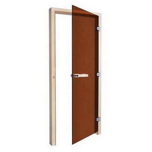 Дверь для бани Sawo 730 3SGА R (7х19, бронза, правая, без порога, осина) дверь стекло бронза матовая 201х81 6мм 2 петли 716 gb магнит осина