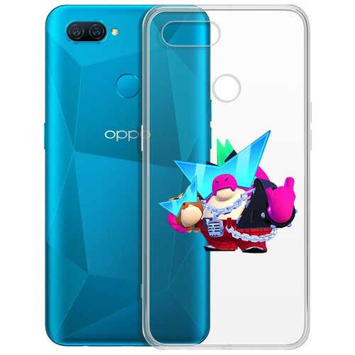 Чехол-накладка Clear Case Brawl Stars-Плохиш Базз для OPPO A12/A11k/A7/A5s чехол накладка clear case brawl stars плохиш базз для oppo a12 a11k a7 a5s