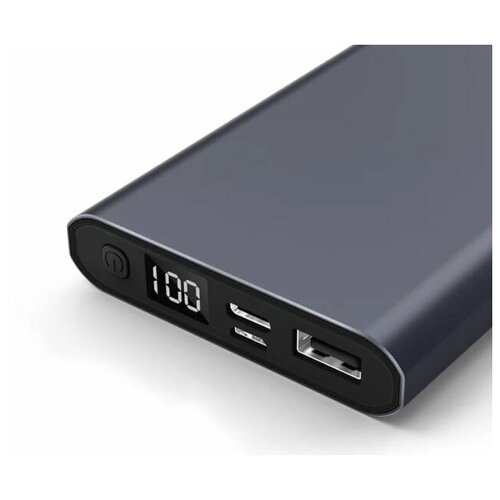 Внешний аккумулятор Powerbank DENMEN DP01 10000 голубой