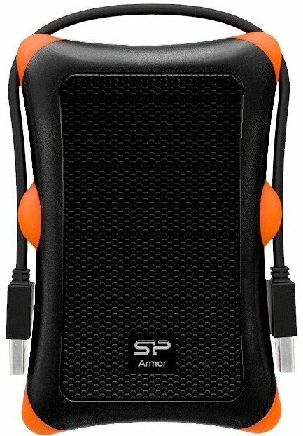 Внешний жёсткий диск 2Tb Silicon Power Armor A30 Black (SP020TBPHDA30S3K)