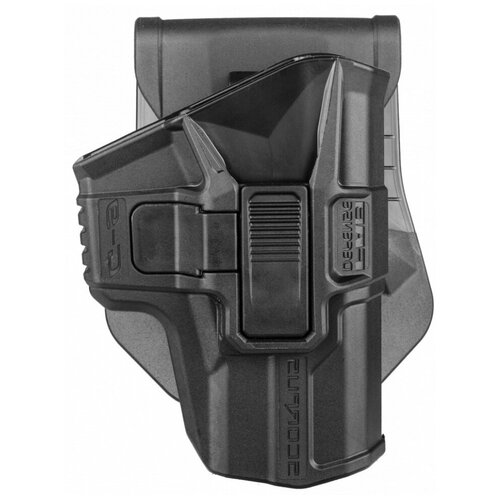 Кобура с кнопкой Fab Defense M1 G-9R SC-G9RB для Glock 9 мм Черная glock pro plus aluminum magwell for glock 17 22 24 31 34 35 37 gen 1 4 tactical hunting accessories