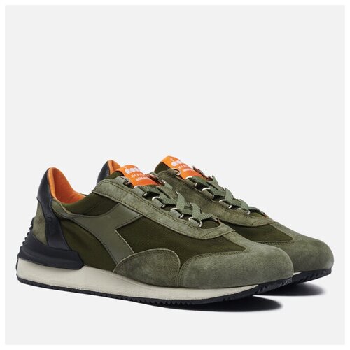 Мужские кроссовки Diadora Heritage Equipe Mad Italia Nubuck SW оливковый , Размер 44 EU