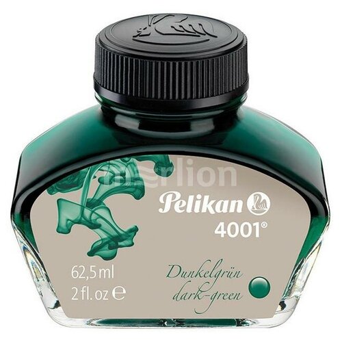 Флакон с чернилами Pelikan INK 4001 76 (PL300063) темно-зеленые чернила 62.5мл