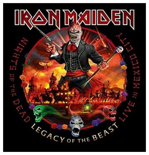 Компакт-Диски, Parlophone, IRON MAIDEN - Nights Of The Dead - Legacy Of The Beast, Live In Mexico City (2CD)