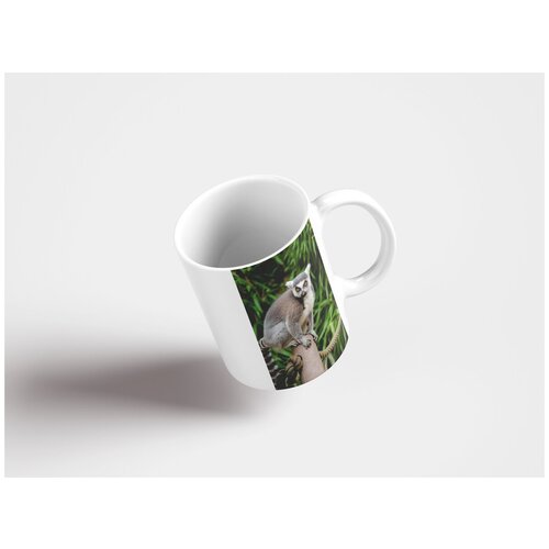 фото Кружка "животное, милый, шерсть 320 мл. белая" lotsprints