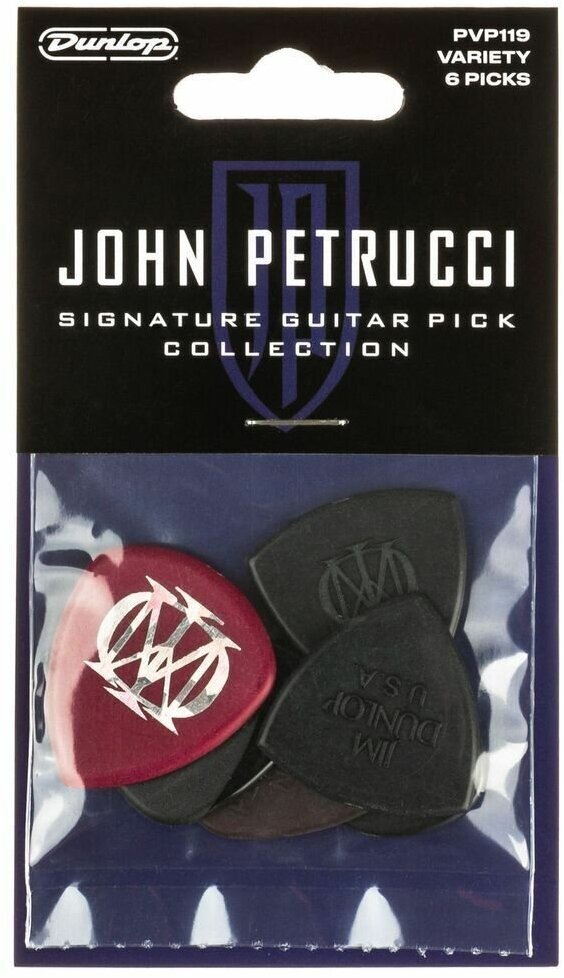 Набор медиаторов, 6 шт. Dunlop Variety John Petrucci PVP119 6Pack