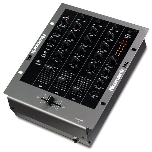 DJ микшерный пульт NUMARK M4 numark m6 usb 4 канальный dj микшер