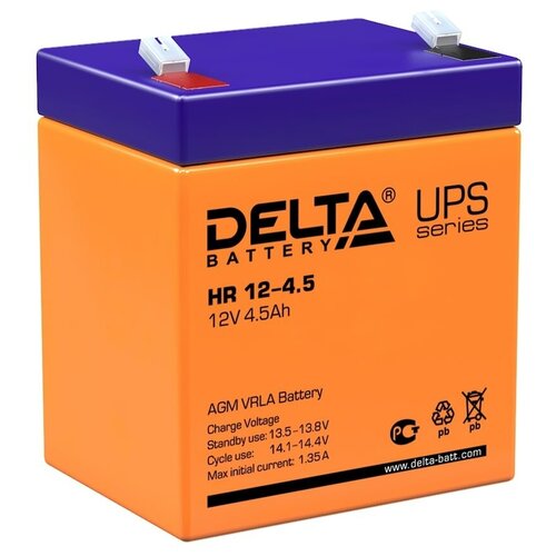 Аккумулятор для ИБП DELTA HR 12-4.5