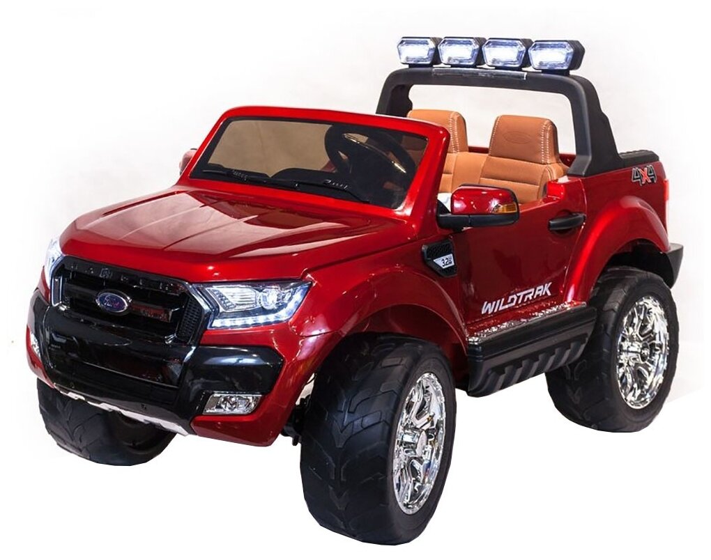 TOYLAND Электромобиль Ford Ranger 2017 NEW 4x4 (красный краска)