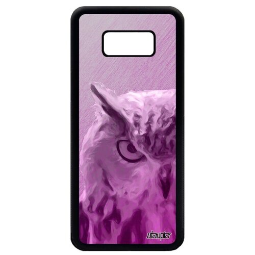 фото Противоударный чехол на смартфон // samsung galaxy s8 plus // "сова" стиль ночной, utaupia, розовый