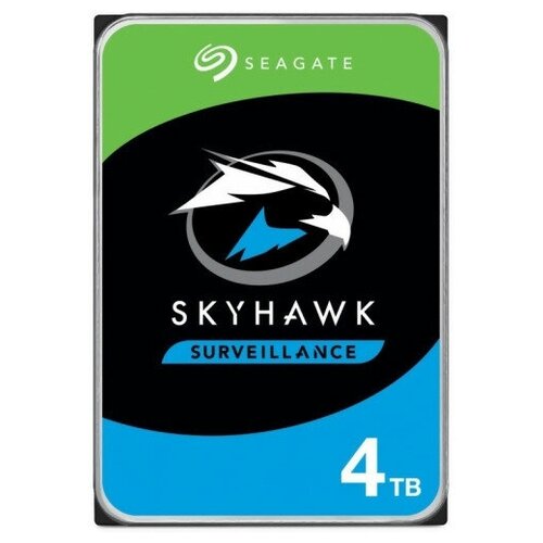 Жесткий диск Seagate Skyhawk ST4000VX013, 4ТБ, HDD, SATA III, 3.5