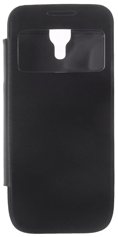 HelpinG-SF04 Samsung Galaxy S4 mini 2200 мАч флип-кейс чёрный чехол-аккумулятор EXEQ