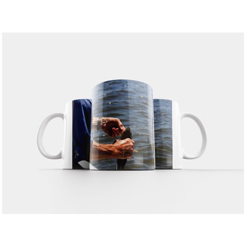 фото Кружка "цапля, прибрежный, вода" 320 мл lotsprints