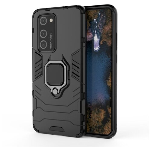 фото Чехол-бампер mypads для huawei p40 pro противоударный усиленный ударопрочный черный