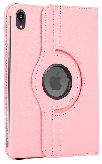 Чехол для планшета Apple iPad Mini 6 (8.3" 2021) с подставкой / поворотный 360 градусов (розовый)