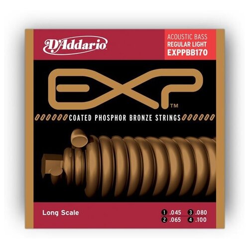 фото Струны для бас-гитары daddario exppbb-170