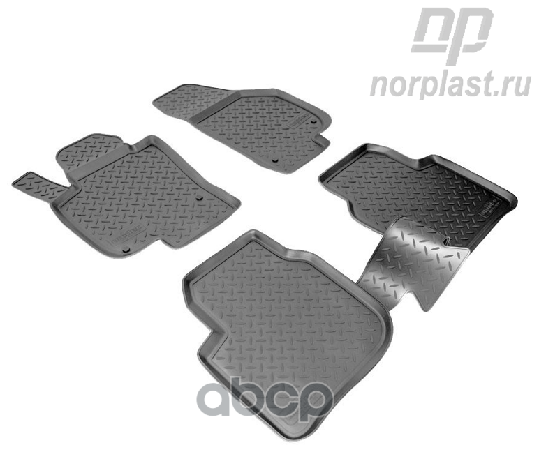 Коврики В Салон Полиуретан Norplast Skoda Superb 08- Черный Комплект Npl-Po-81-80 NORPLAST арт. NPLPO8180