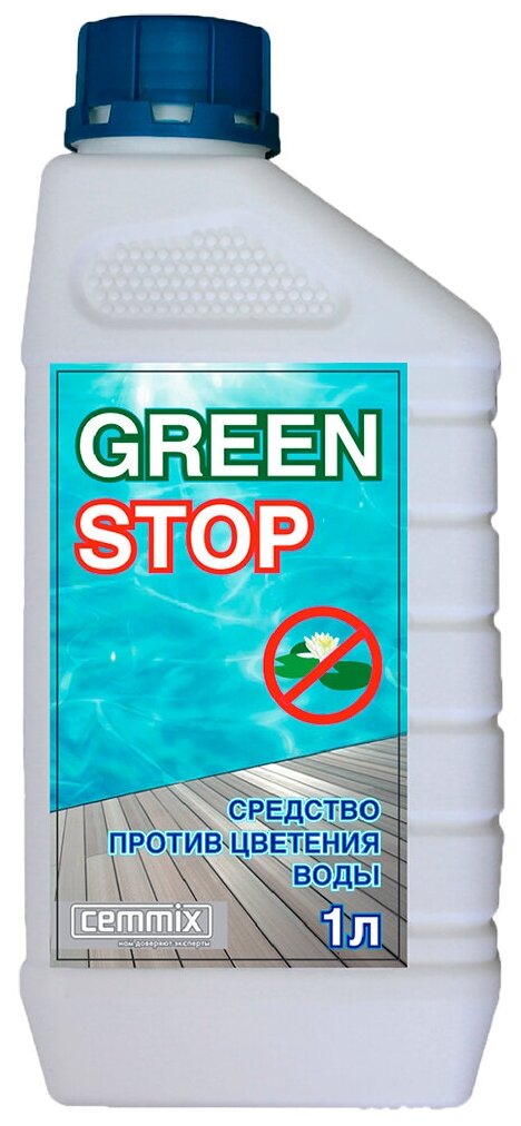 Средство против цветения воды Cemmix Green Stop, 1 л