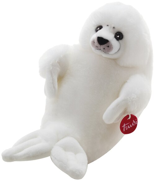 Мягкая игрушка Trudi Белый тюлень, 46 см, белый