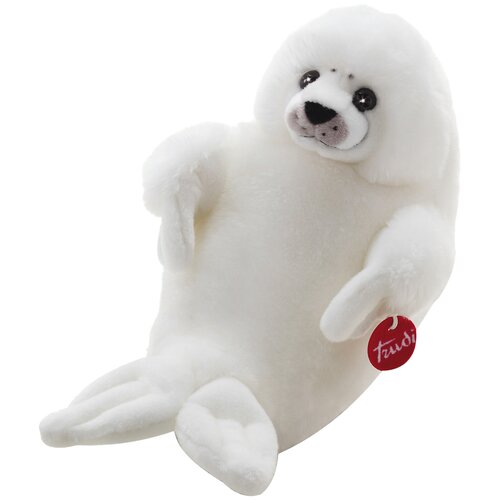 Мягкая игрушка Trudi Белый тюлень, 46 см, белый тюлень белый 15 см мягкая игрушка