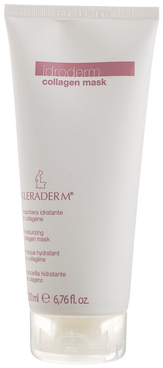 Kleraderm Кремовая маска увлажняющая с Коллагеном 200мл/ Collagen Mask Idroderm