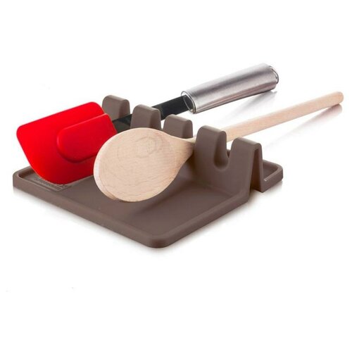 Подставка для кухонных приборов TOMORROW`S KITCHEN серая