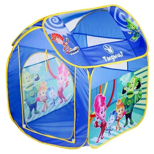 фото Игровая палатка «фиксики» в сумке mikimarket
