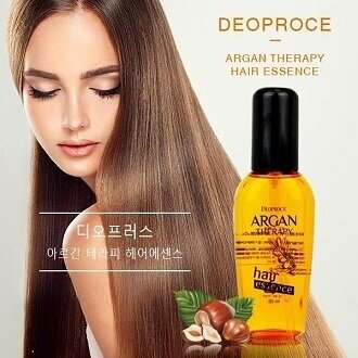 Эссенция для волос с аргановым маслом Deoproce Argan Therapy Hair Essence 80мл - фото №9