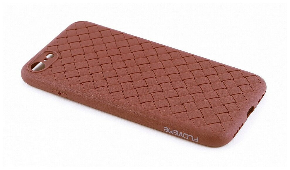 Чехол супермягкий Floveme для Apple iPhone 7 / 8 (коричневый)