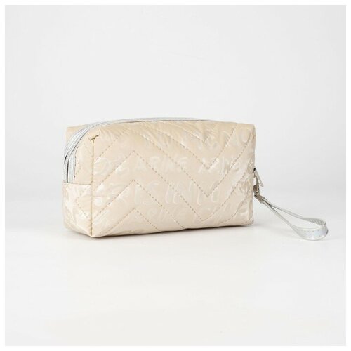 фото Косметичка на молнии, цвет бежевый нет бренда