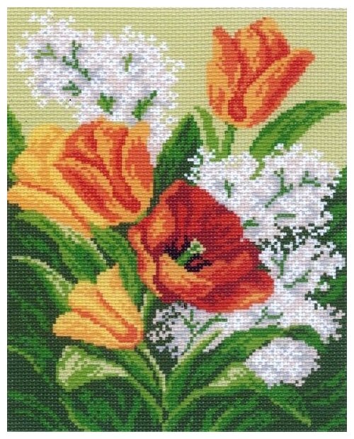 769-1 Первые цветы Матренин Посад - фото №1