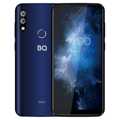 Смартфон BQ 6061L Slim 2/16 ГБ, Dual nano SIM, синий