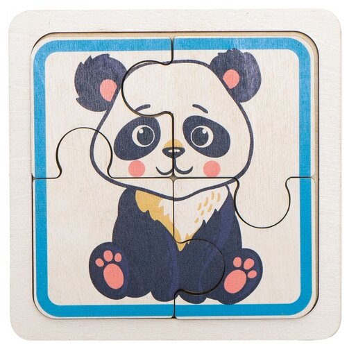 Пазл двусторонний EVOTOYS ET-PUZ-03-01 Пандочка и Коала