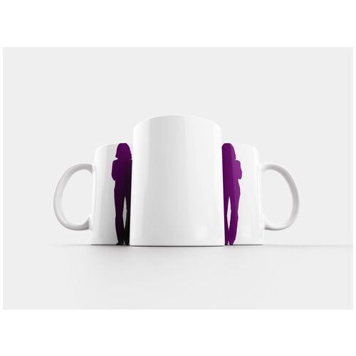 фото Кружка "женщина, стоя, силуэт" 320 мл lotsprints