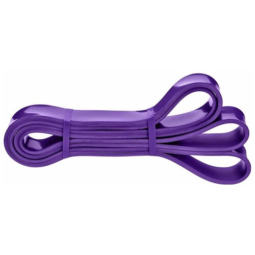 фото Фитнес резинка goodly fit loop, размер l, эспандер, резиновая петля для фитнеса, сопротивление от 16 до 39 кг, фиолетовый
