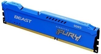 Оперативная память Kingston Fury 4 ГБ DDR3 1600 МГц DIMM CL10 KF316C10B/4