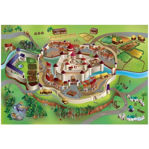 Игровой коврик Средневековье Achoka