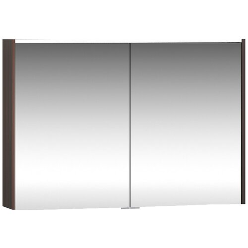 Зеркало-шкаф Vitra Metropole 1025х700х160 с подсветкой сливовое дерево 58213 128829₽