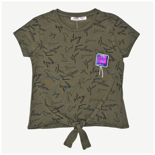 фото Футболка - светло-розовый - 12 лет leyz