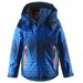 Горнолыжная куртка Reima для мальчиков, капюшон, карманы, светоотражающие элементы, утепленная, водонепроницаемая, размер 110, синий