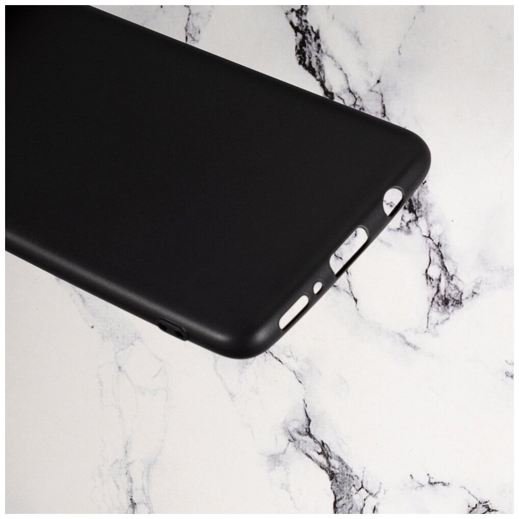 Чехол панель-накладка MyPads для Samsung Galaxy M31s SM-M317F (2020) ультра-тонкая полимерная из мягкого качественного силикона черная