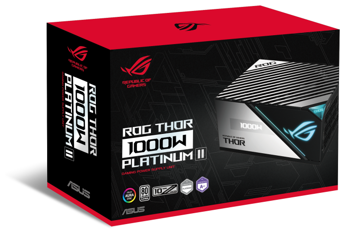 Блок питания ASUS ROG THOR 1000W Platinum II EVA Edition 90YE00L3-B0NA00 - фото №7