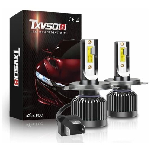 Автомобильные светодиодные лампы TXVSO8 H4 Комплект 2шт.