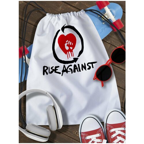 Мешок для сменной обуви RIse Against - 2764