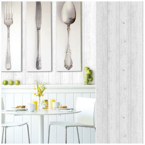 Обои В055-00 виниловые моющиеся 1 рул 053х10 м имитация доски 997₽