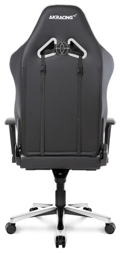 Кресло геймерское AKRACING MAX (AK-MAX-WHITE) black/white - фотография № 2